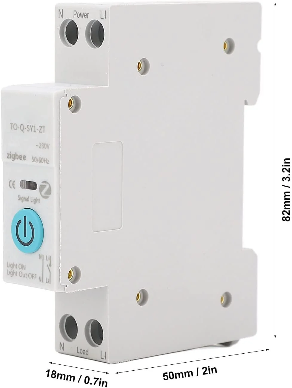 قطع کننده مدار LJCM 90-240V نصب ریلی نمایشگر رنگی رسانایی خوب پوسته PA66 سوئیچ کنترل از راه دور برای لوازم خانگی (25A) قطع کننده مدار LJCM 90-240V نصب ریلی نمایشگر رنگی رسانایی خوب پوسته PA66 سوئیچ کنترل از راه دور برای لوازم خانگی (25A)