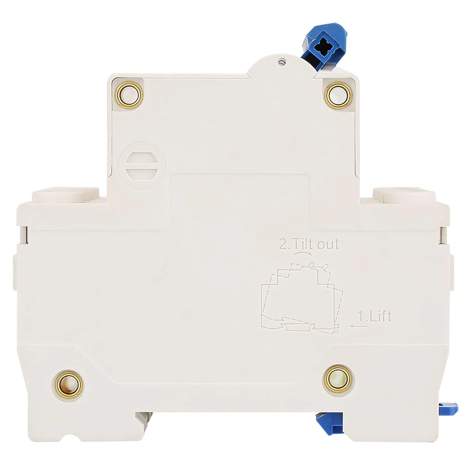 مینیاتوری قطع کننده مدار DZ47 63 4P 40A 400V 50Hz، ضد نشت و فرسایش، مناسب سیستم های انرژی خورشیدی DC