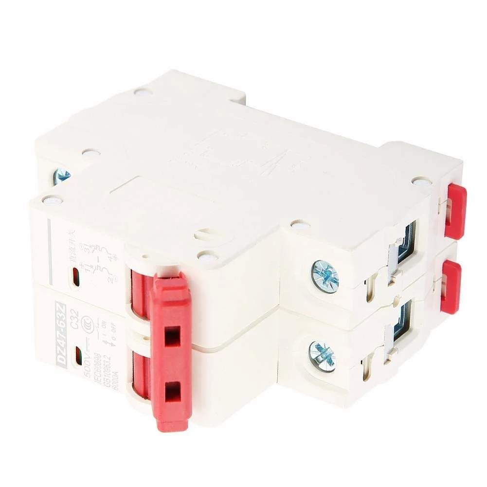 مینیاتوری 2 پل DC 500V 32A مدل DZ47-63Z-2P