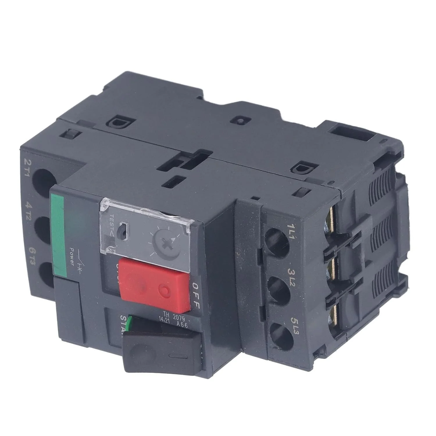 کلید محافظ موتور نصب ریلی 35 میلی متری نوع حرارتی مغناطیسی سوئیچ موتور AC 690V (GV2-ME07 1.6-2.5A) کلید محافظ موتور نصب ریلی 35 میلی متری نوع حرارتی مغناطیسی سوئیچ موتور AC 690V (GV2-ME07 1.6-2.5A)
