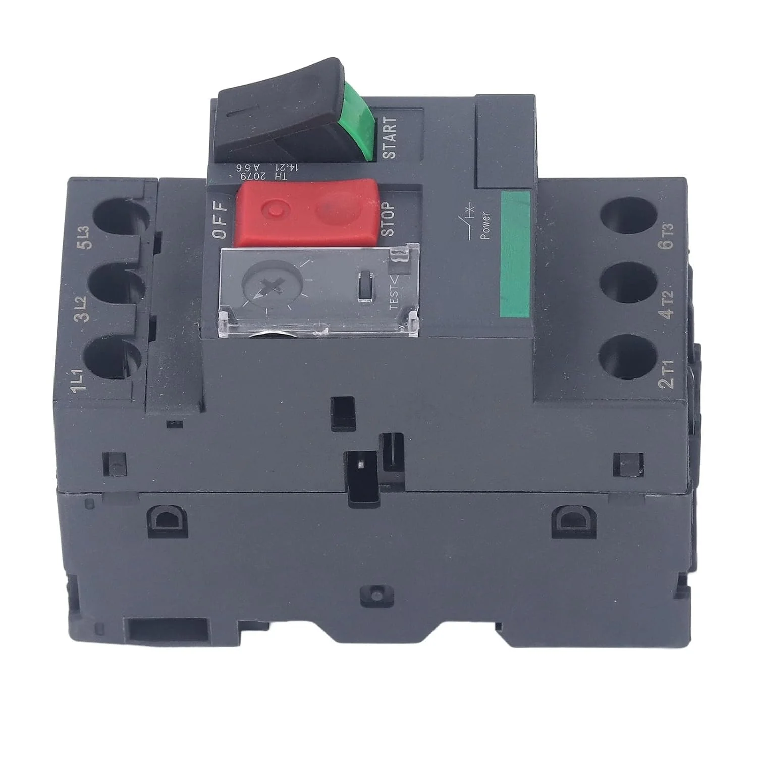 کلید محافظ موتور نصب ریلی 35 میلی متری نوع حرارتی مغناطیسی سوئیچ موتور AC 690V (GV2-ME07 1.6-2.5A) کلید محافظ موتور نصب ریلی 35 میلی متری نوع حرارتی مغناطیسی سوئیچ موتور AC 690V (GV2-ME07 1.6-2.5A)