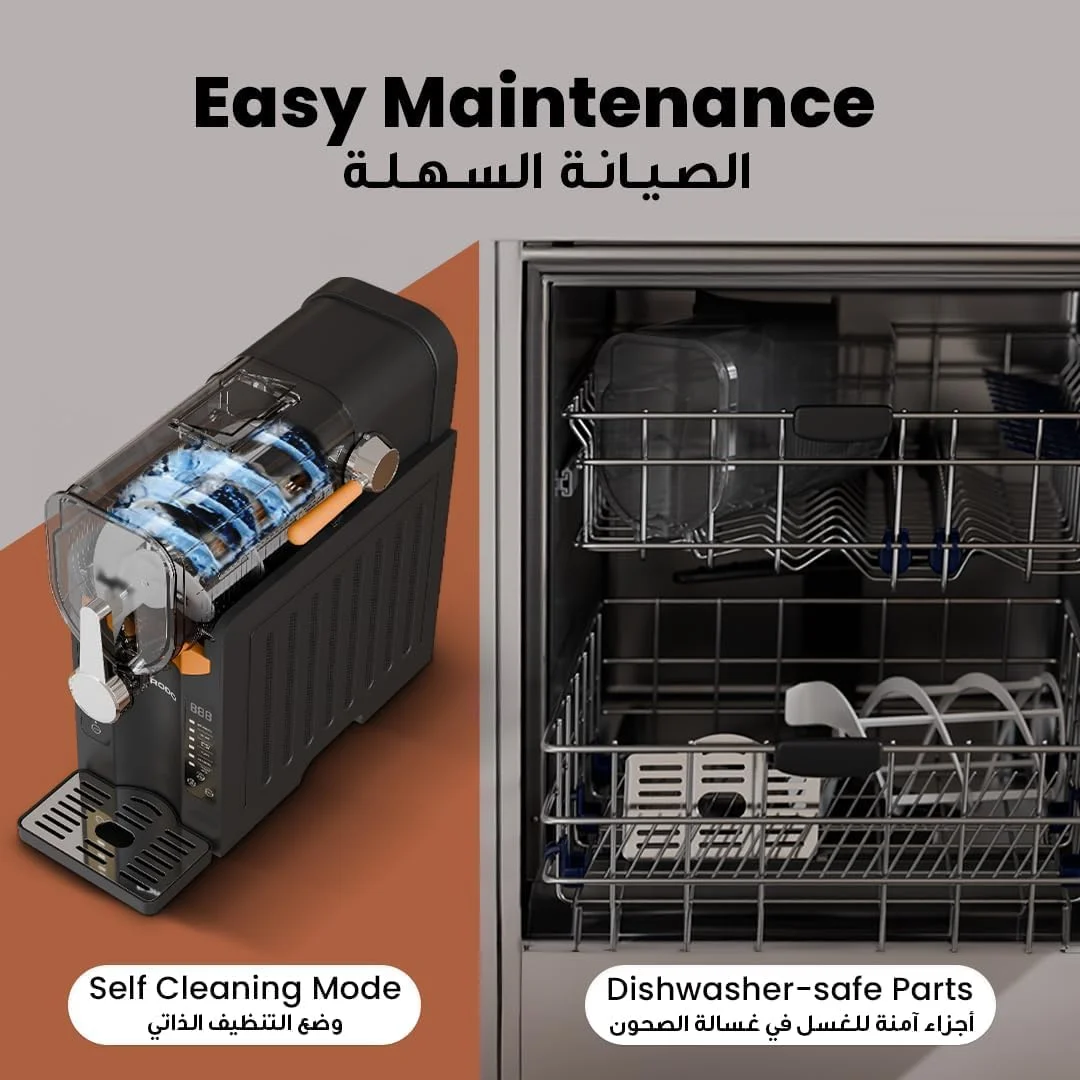 دستگاه یخ در بهشت ساز چند منظوره 200 واتی Porodo، ظرفیت 2.6 لیتر، انجماد سریع در 25 دقیقه، ایده آل برای میلک شیک، بستنی و فراپه، مخلوط کردن کارآمد با پنل کنترل بصری - مشکی دستگاه یخ در بهشت ساز چند منظوره 200 واتی Porodo، ظرفیت 2.6 لیتر، انجماد سریع در 25 دقیقه، ایده آل برای میلک شیک، بستنی و فراپه، مخلوط کردن کارآمد با پنل کنترل بصری - مشکی