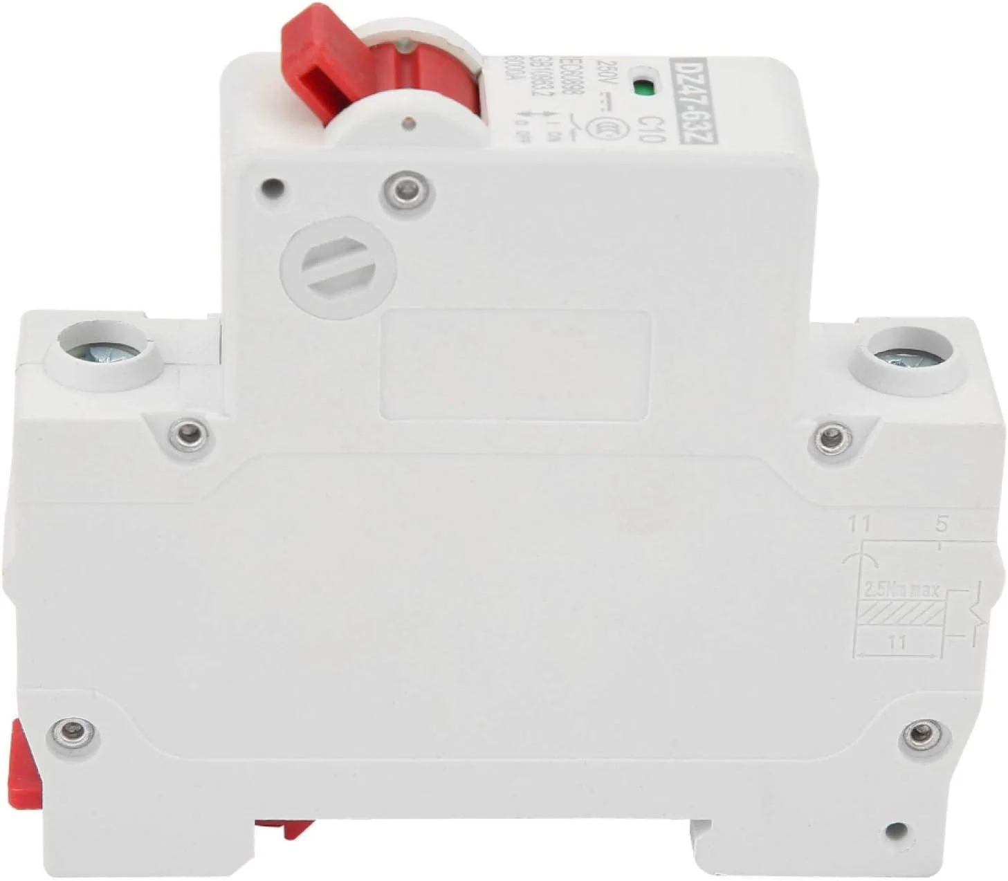 کلید مینیاتوری محافظ نشتی DC 1P DZ47-63Z برای سیستم فتوولتائیک کلید مینیاتوری محافظ نشتی DC 1P DZ47-63Z برای سیستم فتوولتائیک