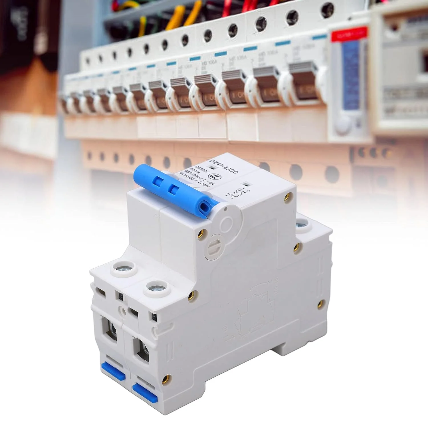 مینیاتوری DC مدل NDNCZDHC، 2 پل DC500V ایزولاتور برای سیستم خورشیدی PV، قطع کننده DC با پوسته ضد حریق، قابلیت قطعه بندی 4KA (50A) مینیاتوری DC مدل NDNCZDHC، 2 پل DC500V ایزولاتور برای سیستم خورشیدی PV، قطع کننده DC با پوسته ضد حریق، قابلیت قطعه بندی 4KA (50A)