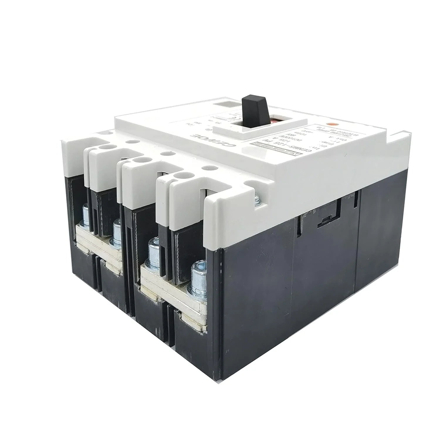 TOOLSA - بهترین قطع کننده مدار MCCB DС مدل CENM5-125 PV DС 1000V 125A 4P، قطع کننده مدار قالب‌گیری شده، قطع کننده مدار خورشیدی برای فتوولتائیک خورشیدی (4)