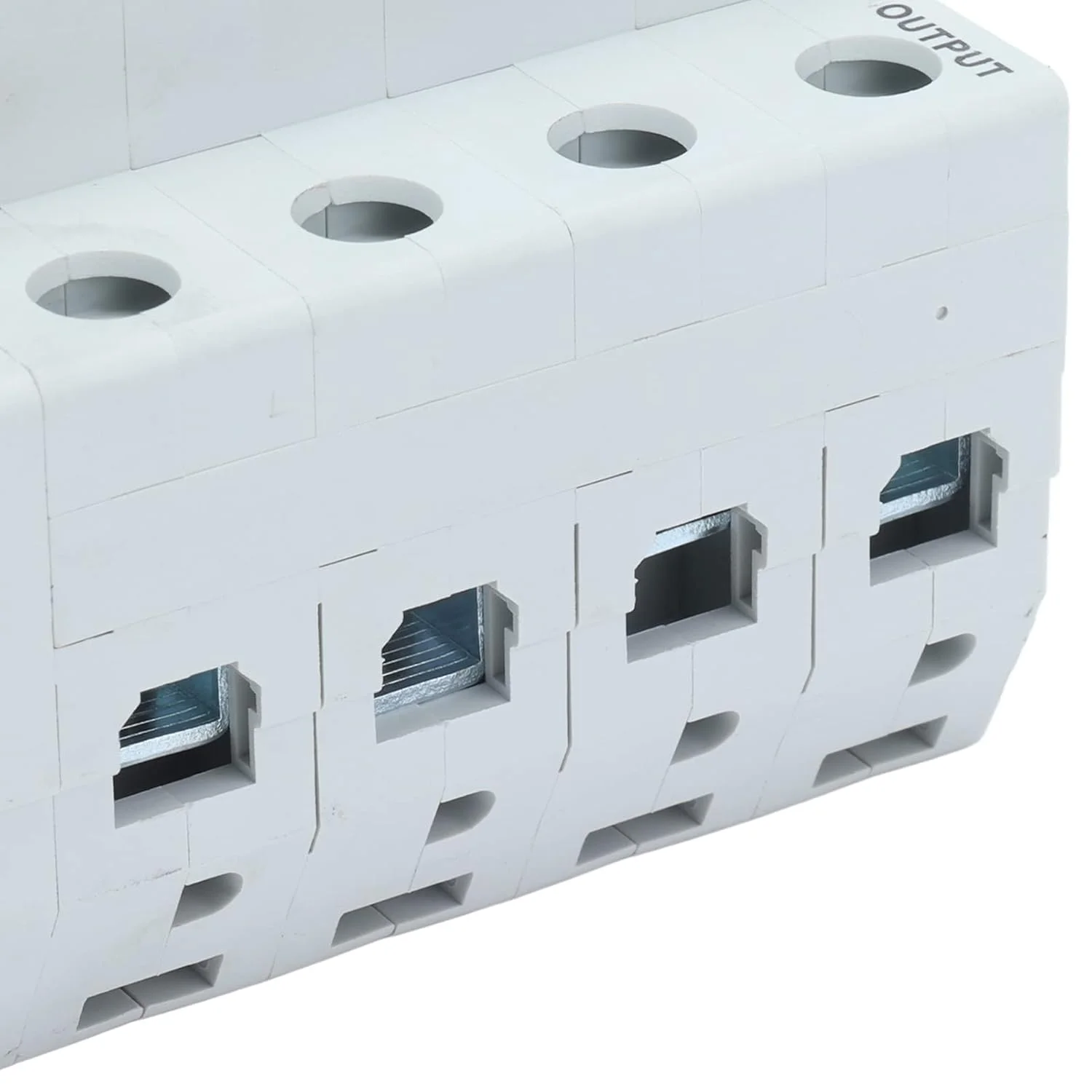کلید مینیاتوری هوشمند وای فای 4 پل با ریموت کنترل AC 400V قفل ایمنی خانگی (125 آمپر)