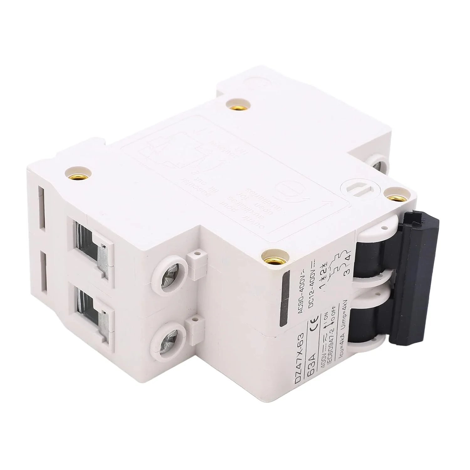 کلید مینیاتوری AC DC، اطفاء قوس DC، قطع سریع، نصب آسان، کلید مدار ریلی DIN 63 آمپر 2P با کاربرد گسترده برای پنل خورشیدی کلید مینیاتوری AC DC، اطفاء قوس DC، قطع سریع، نصب آسان، کلید مدار ریلی DIN 63 آمپر 2P با کاربرد گسترده برای پنل خورشیدی