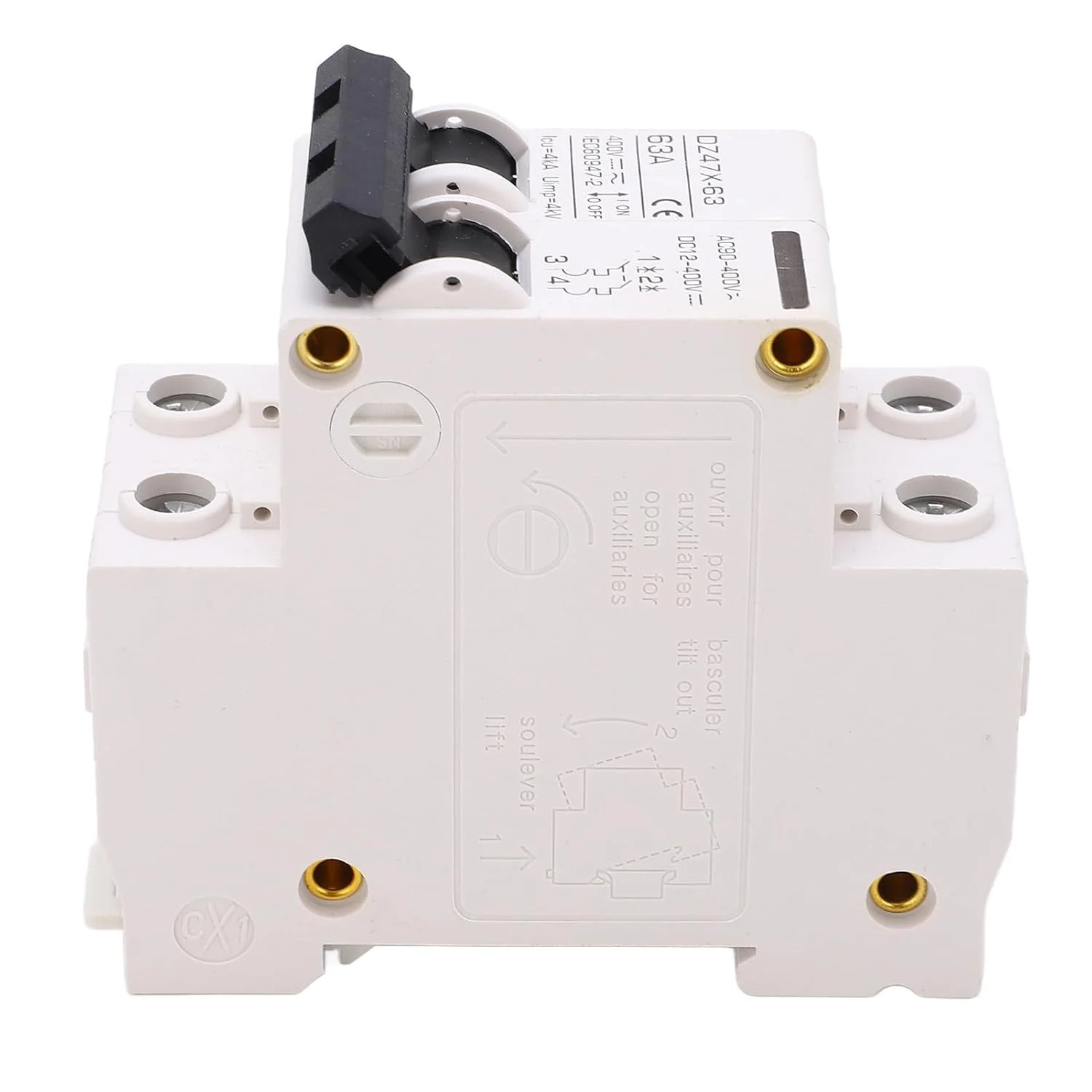 کلید مینیاتوری AC DC، اطفاء قوس DC، قطع سریع، نصب آسان، کلید مدار ریلی DIN 63 آمپر 2P با کاربرد گسترده برای پنل خورشیدی کلید مینیاتوری AC DC، اطفاء قوس DC، قطع سریع، نصب آسان، کلید مدار ریلی DIN 63 آمپر 2P با کاربرد گسترده برای پنل خورشیدی