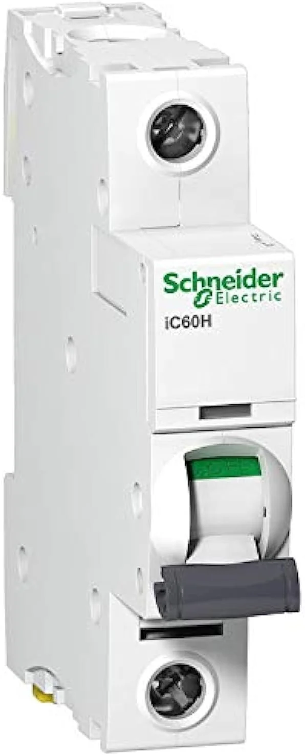 کلید مینیاتوری اشنایدر الکتریک Acti9 IC60H 1P 16A C (سفید، وزن: 0.125 کیلوگرم)