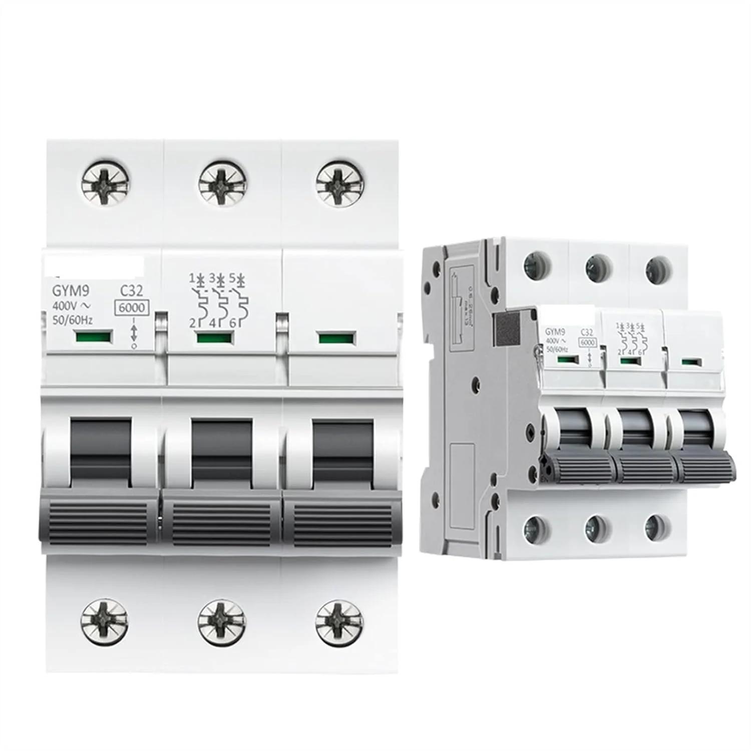 قطعه‌ی ابر برکتر ShoFbi 3p 6ka مینی دین ریل 400v 6a-63a