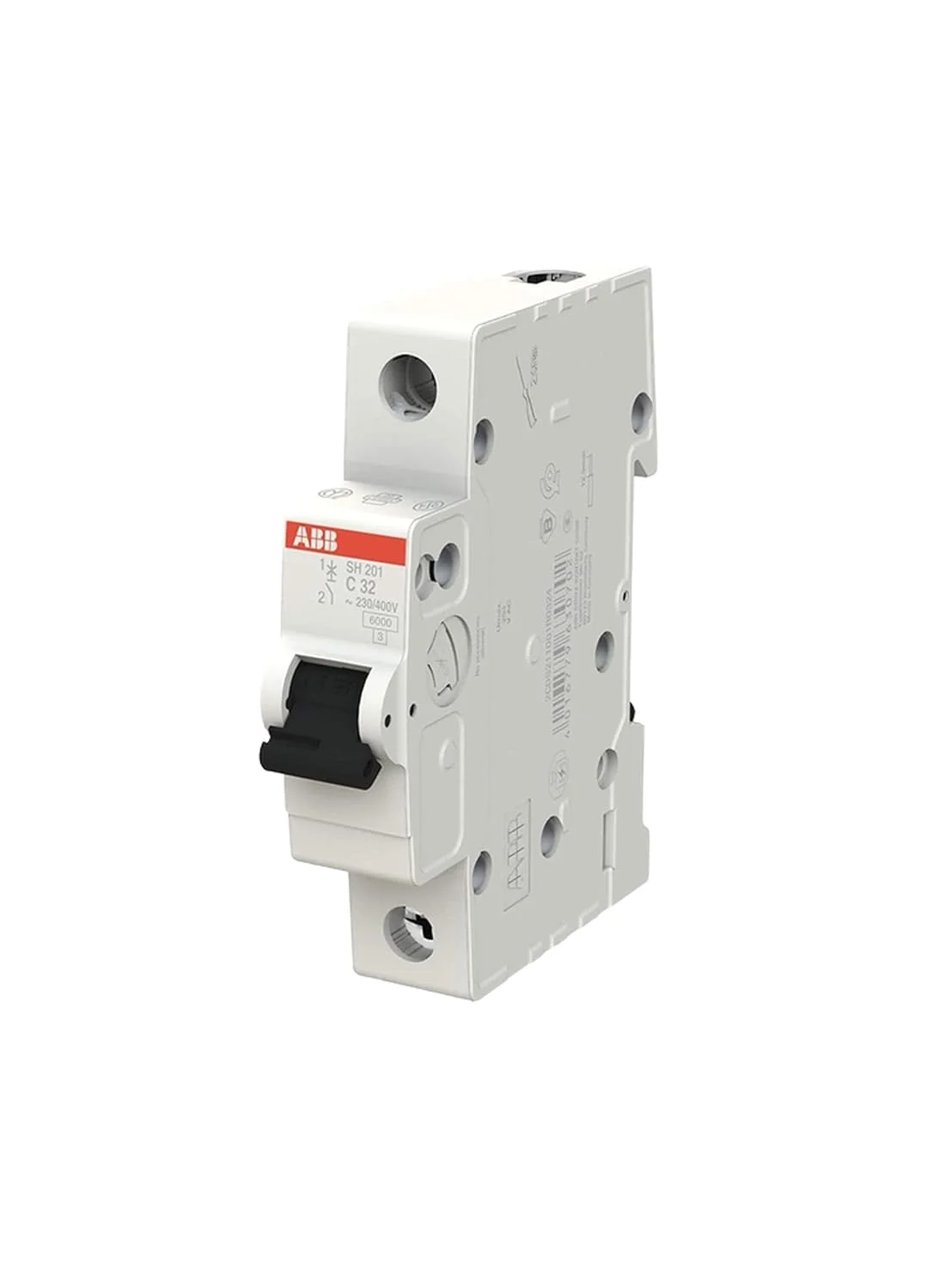 فیوز مینیاتوری ABB مدل SH201-C32، تک پل، 32 آمپر (Abb2Cds211001R0324) 20X15X25 فیوز مینیاتوری ABB مدل SH201-C32، تک پل، 32 آمپر (Abb2Cds211001R0324) 20X15X25