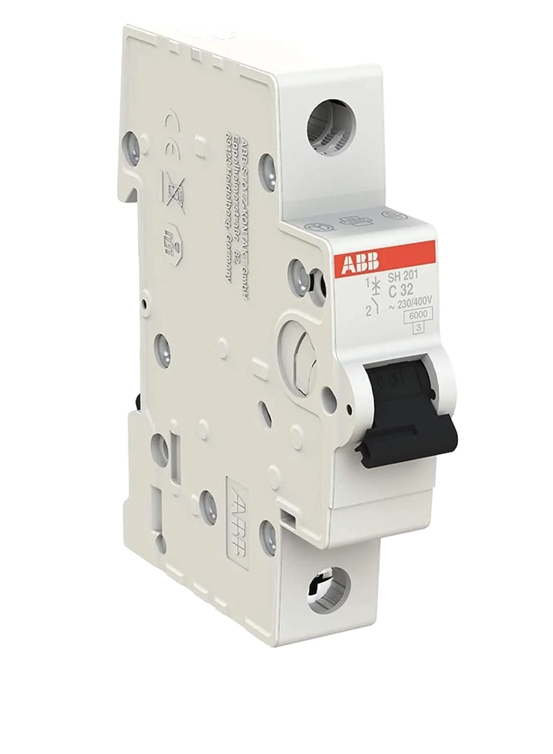 فیوز مینیاتوری ABB مدل SH201-C32، تک پل، 32 آمپر (Abb2Cds211001R0324) 20X15X25 فیوز مینیاتوری ABB مدل SH201-C32، تک پل، 32 آمپر (Abb2Cds211001R0324) 20X15X25