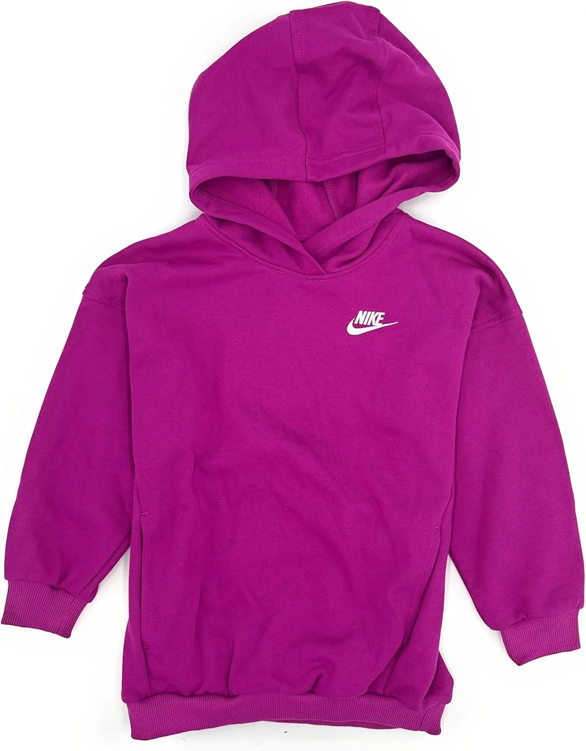 هودی پلوور بزرگسالان دخترانه نایک Sportswear Club Fleece با سایز بزرگ