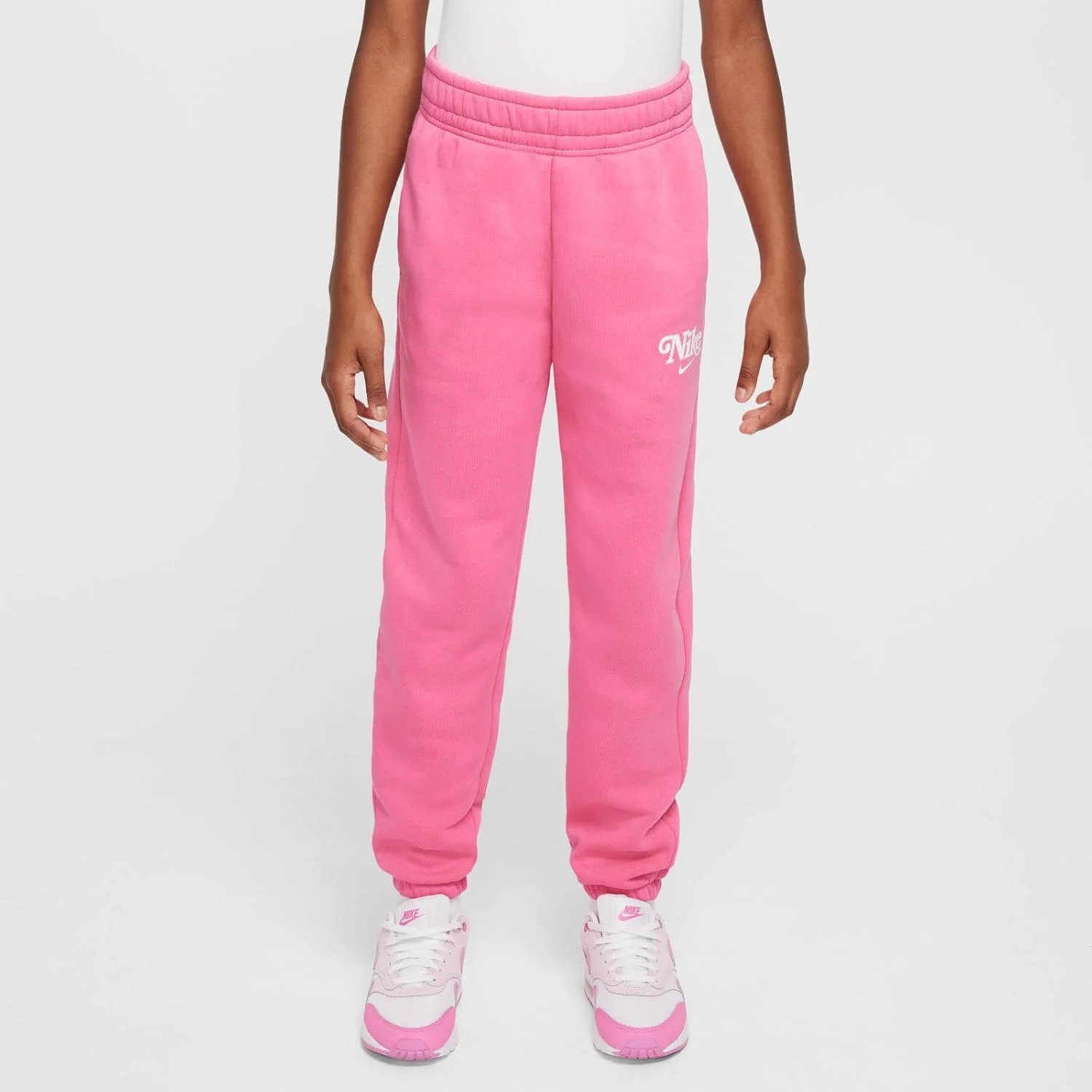 شلوار جاگر پشمی دخترانه نایک مدل Sportswear Fleece Jogger شلوار جاگر پشمی دخترانه نایک مدل Sportswear Fleece Jogger
