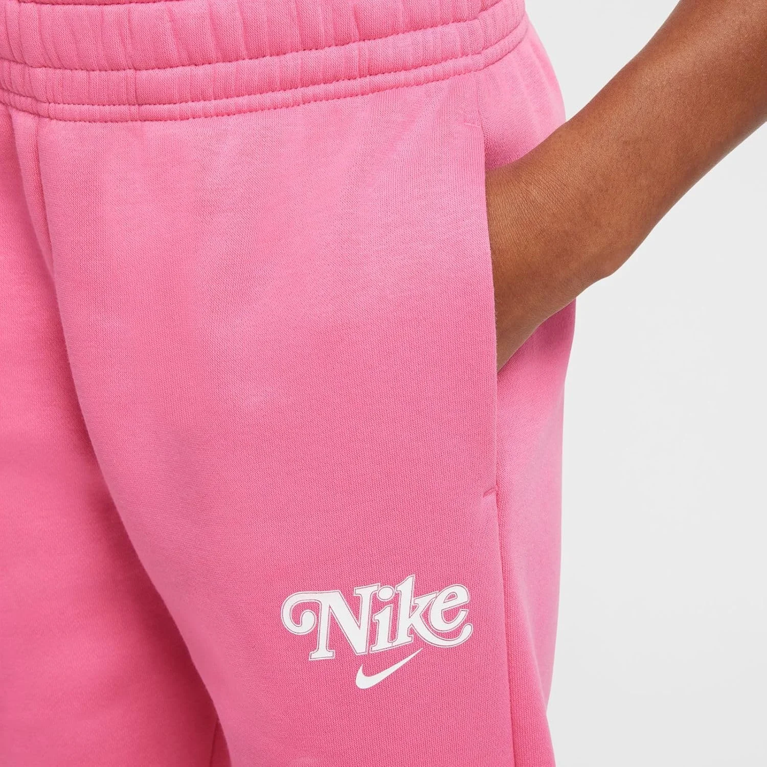 شلوار جاگر پشمی دخترانه نایک مدل Sportswear Fleece Jogger شلوار جاگر پشمی دخترانه نایک مدل Sportswear Fleece Jogger
