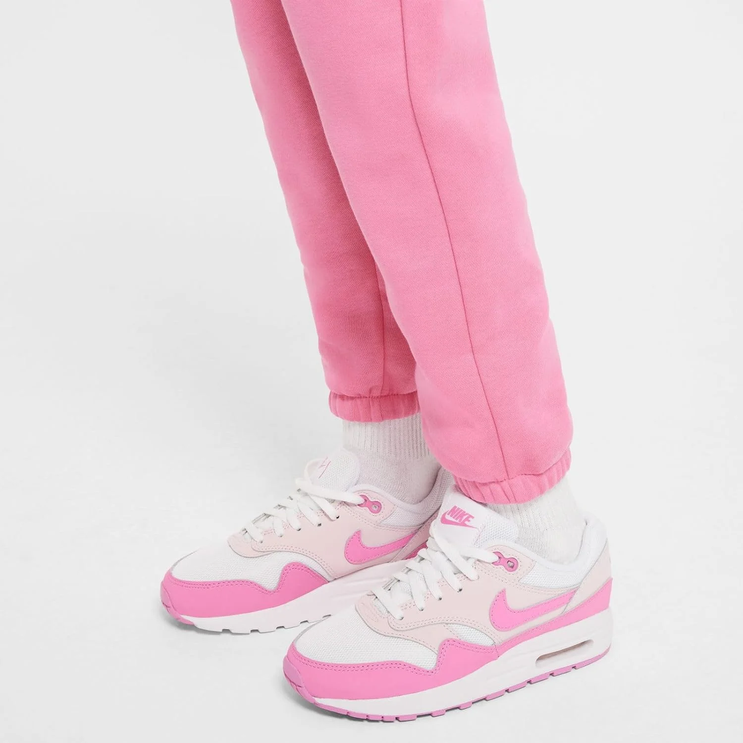 شلوار جاگر پشمی دخترانه نایک مدل Sportswear Fleece Jogger شلوار جاگر پشمی دخترانه نایک مدل Sportswear Fleece Jogger