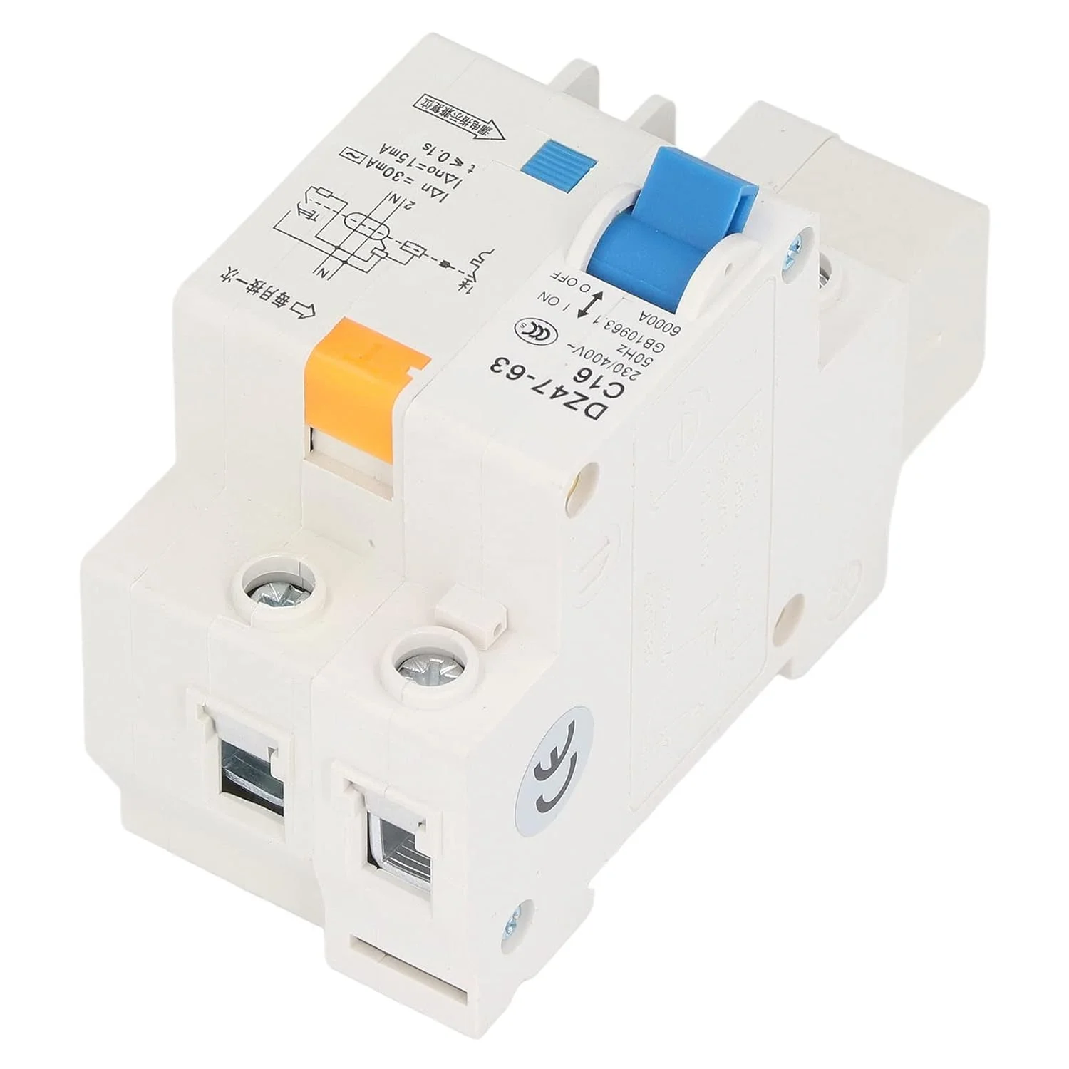 قطع کننده مدار هیودو C16 16A، محافظ نشتی برق کوچک 30 میلی آمپر 230 ولت یا 400 ولت، کلید قطع کننده محافظت از خطای زمین، جداکننده ساختار فنی با تنظیم مجدد دستی، برای دکوراسیون منزل قطع کننده مدار هیودو C16 16A، محافظ نشتی برق کوچک 30 میلی آمپر 230 ولت یا 400 ولت، کلید قطع کننده محافظت از خطای زمین، جداکننده ساختار فنی با تنظیم مجدد دستی، برای دکوراسیون منزل