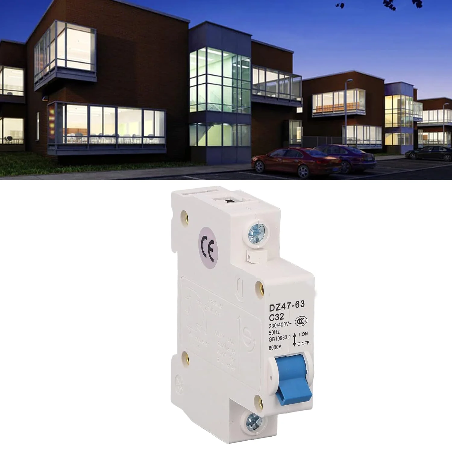 قطع کننده مدار، مینی قطع کننده مدار DZ4763 C32 نصب روی ریل DIN برای استفاده خانگی محافظ نشتی زمین قطع کننده مدار، مینی قطع کننده مدار DZ4763 C32 نصب روی ریل DIN برای استفاده خانگی محافظ نشتی زمین