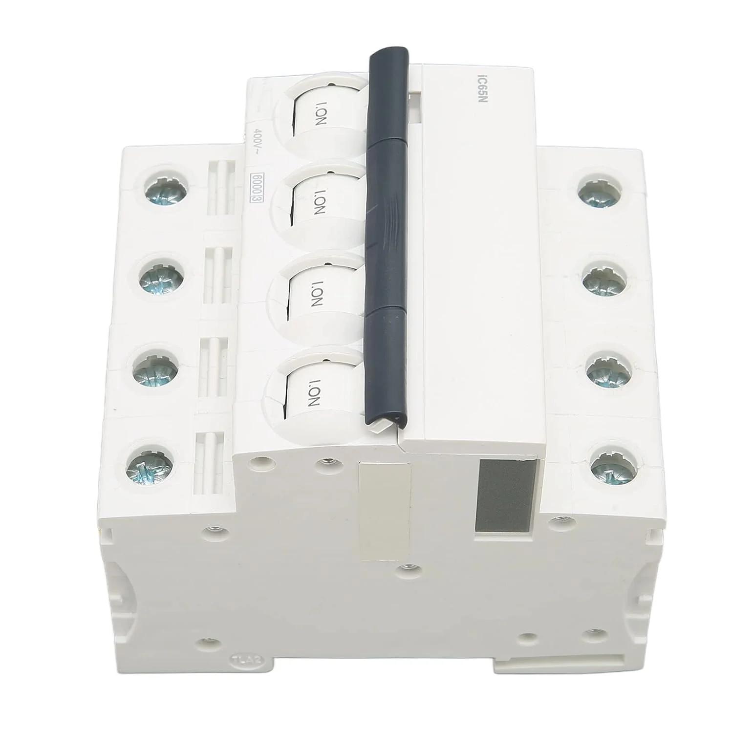 حافظه حفاظتی کوچک با تاخیر 4P خودکار کاپیتور آیسی 400V ساختمانی (16A)