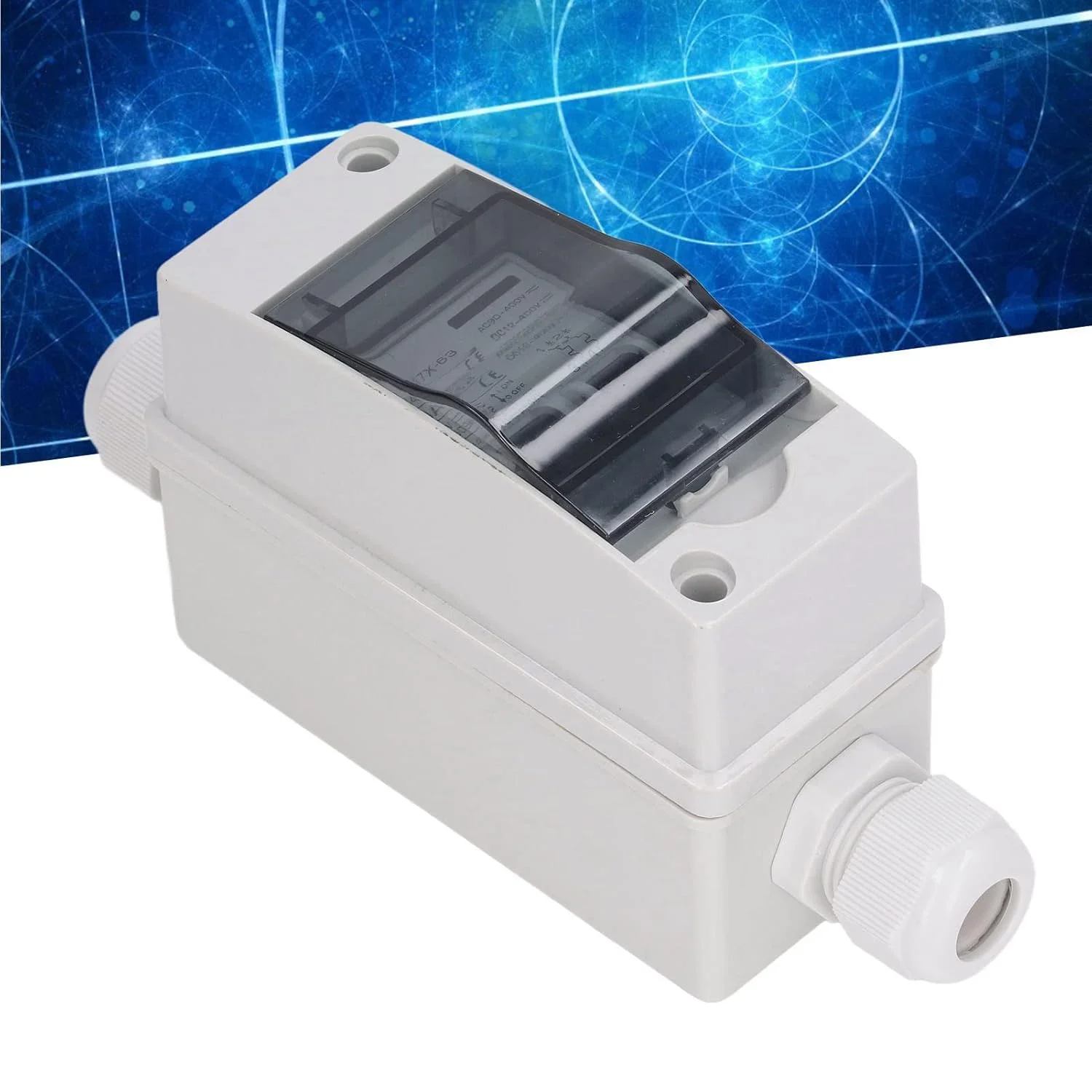 سنسور مجاورت القایی Eujgoov، مینیاتوری 50A قطع کننده مدار DZ47X 63 AC90-400V&DC12-400V، آلیاژ مس، چراغ نشانگر LED، جریان نامی بالا، نصب آسان برای سیستم PV سنسور مجاورت القایی Eujgoov، مینیاتوری 50A قطع کننده مدار DZ47X 63 AC90-400V&DC12-400V، آلیاژ مس، چراغ نشانگر LED، جریان نامی بالا، نصب آسان برای سیستم PV
