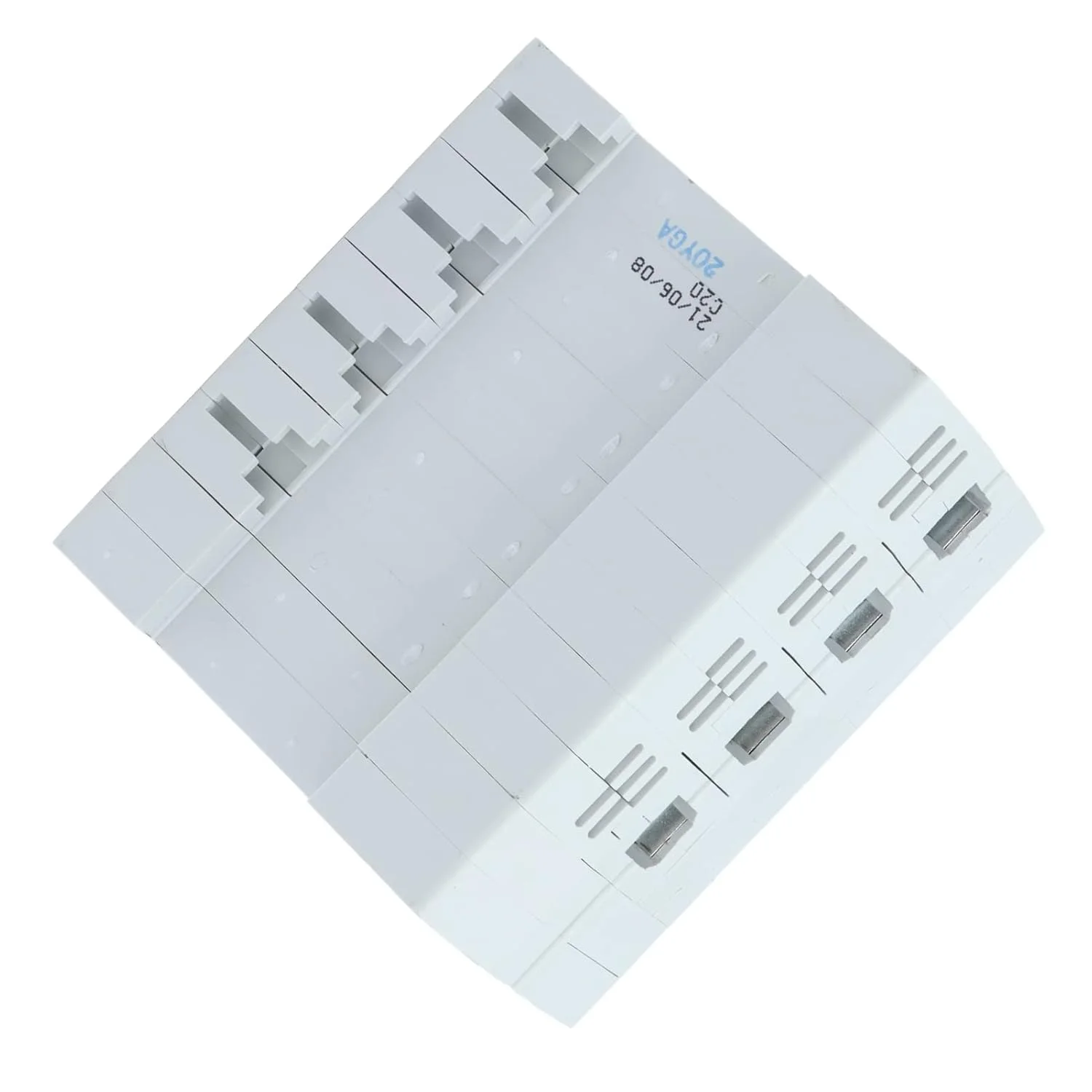 کلید مدار شکن هوشمند وای فای 4 پل سوئیچ از راه دور AC 400V قفل ایمنی تجهیزات برج خانگی مشکی (100 آمپر)