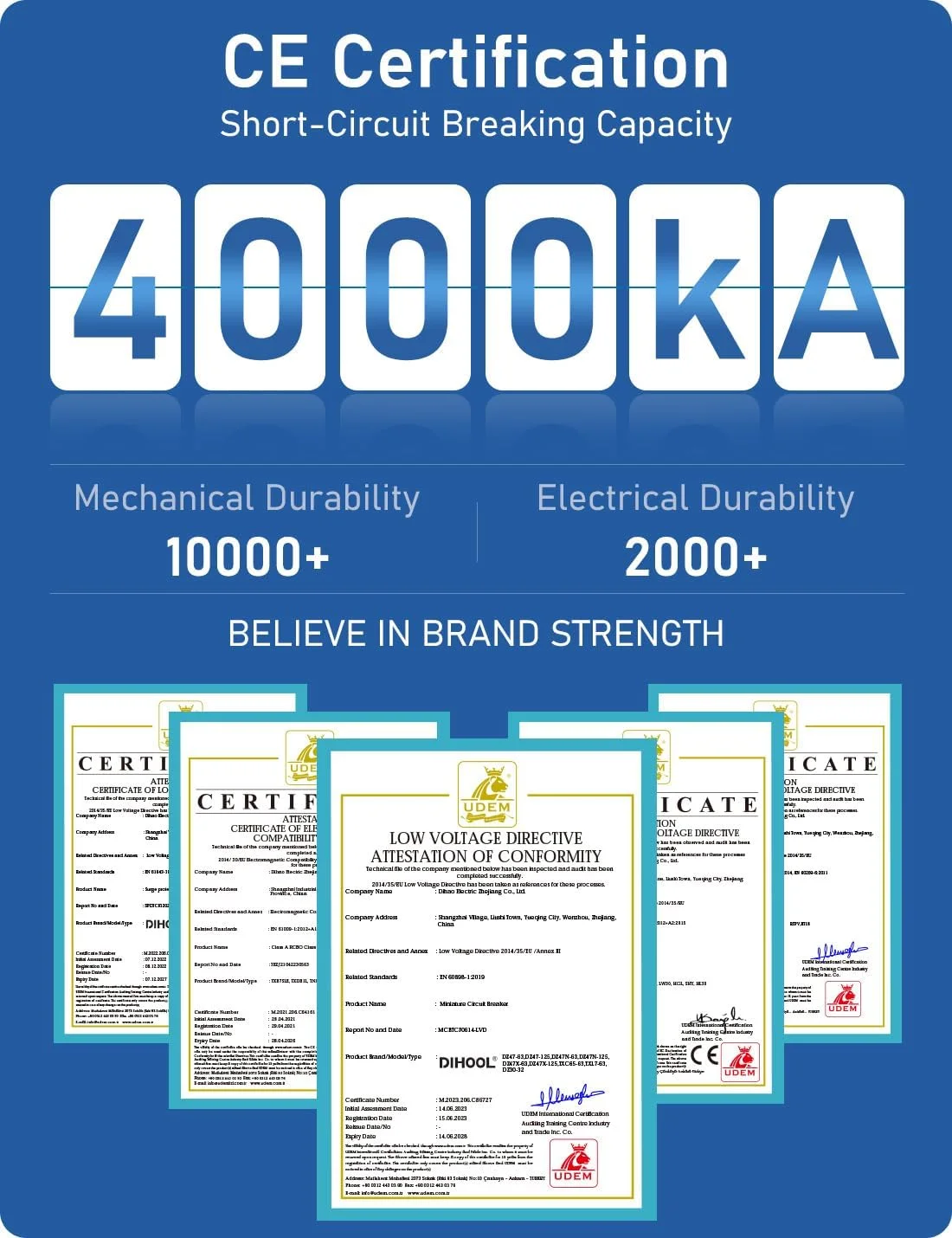 کلید قطع کننده 30 آمپر 12V-400V DC | جعبه توزیع IP65 مینیاتوری مدار شکن برای پنل های خورشیدی | DC AC 110V 240V پلاگین و پخش MCB