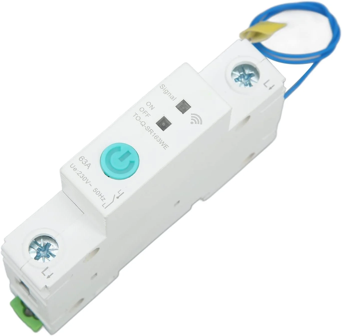 کلید مینیاتوری مدار شکن Oreilet، مدار شکن هوشمند WIFI 2.4GHz پشتیبانی از عملکردهای زمان بندی، کنترل برنامه، سوئیچ هوشمند ریل DIN مدار شکن از راه دور خانه، برای تجهیزات الکتریکی، AC120V‑280V کلید مینیاتوری مدار شکن Oreilet، مدار شکن هوشمند WIFI 2.4GHz پشتیبانی از عملکردهای زمان بندی، کنترل برنامه، سوئیچ هوشمند ریل DIN مدار شکن از راه دور خانه، برای تجهیزات الکتریکی، AC120V‑280V