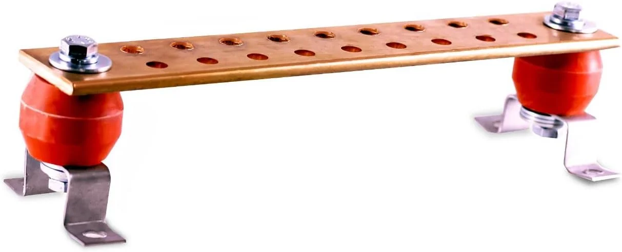 باسبار مسی اتصال به زمین دیواری 12 اینچی DMNI PIPROX