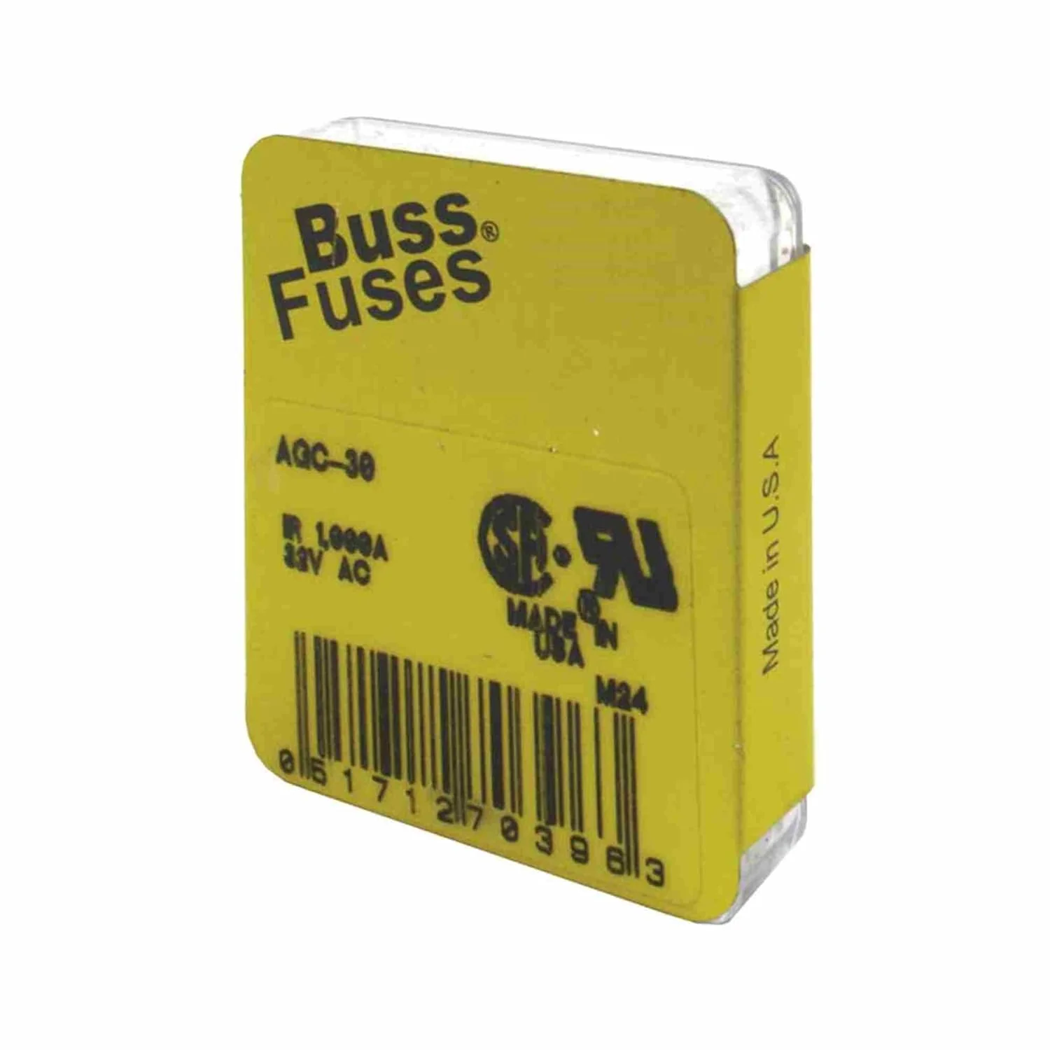 بسته 5 عددی فیوزهای خودرویی Bussmann، شیشه ای، 30 آمپر، 0.25 x 1.25 اینچ، بسته 5 عددی -BP/AGC-30-RP بسته 5 عددی فیوزهای خودرویی Bussmann، شیشه ای، 30 آمپر، 0.25 x 1.25 اینچ، بسته 5 عددی -BP/AGC-30-RP