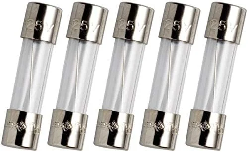 فیوز کارتریجی شیشه ای سریع سوز باسمن GMA-3.15A 3.15 آمپر، 125 ولت دارای تاییدیه UL، بسته 5 عددی فیوز کارتریجی شیشه ای سریع سوز باسمن GMA-3.15A 3.15 آمپر، 125 ولت دارای تاییدیه UL، بسته 5 عددی