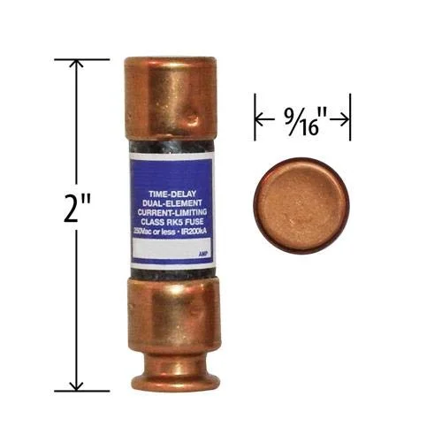 (بسته 2 عددی) Buss HAC-R-30 - فیوز تاخیری جایگزین ادیسون - 30 آمپر 250 ولت - RK5 دو عنصره