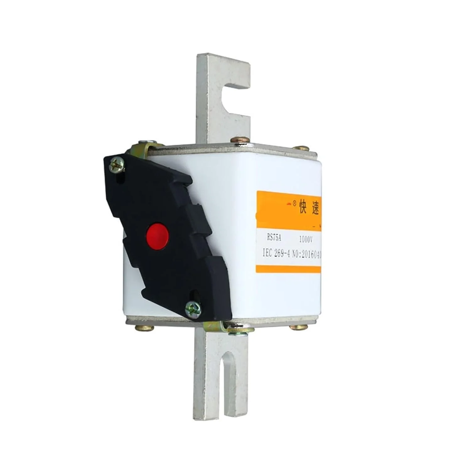 فیوز سریع اتصال پیچ میانی لوله مربعی RS75A 1000V500A، RS75A 1000V630A، RS75A 1000V800A برای حفاظت از دستگاه های نیمه هادی (RS75A 1000V800A) فیوز سریع اتصال پیچ میانی لوله مربعی RS75A 1000V500A، RS75A 1000V630A، RS75A 1000V800A برای حفاظت از دستگاه های نیمه هادی (RS75A 1000V800A)