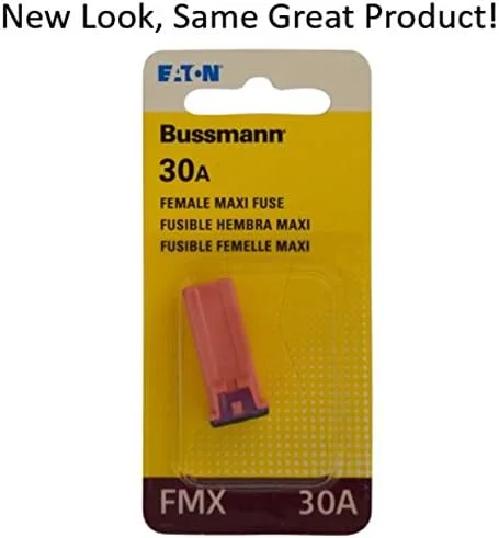 فیوز ماکسی مادگی 30 آمپر صورتی Bussmann (BP/FMX-30-RP) فیوز ماکسی مادگی 30 آمپر صورتی Bussmann (BP/FMX-30-RP)