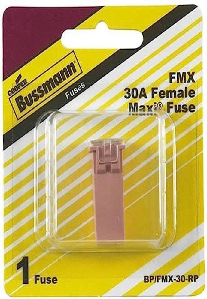 فیوز ماکسی ماده 30 آمپر صورتی Bussmann (BP/FMX-30-RP)