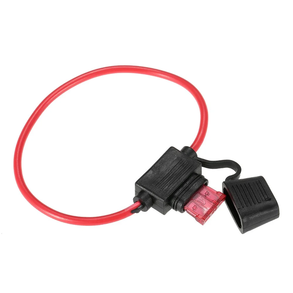 ایر فورا 10 عدد هولدر فیوز تیغه ای استاندارد DC 12V 40A ضد آب برای ماشین و موتور سیکلت ایر فورا 10 عدد هولدر فیوز تیغه ای استاندارد DC 12V 40A ضد آب برای ماشین و موتور سیکلت