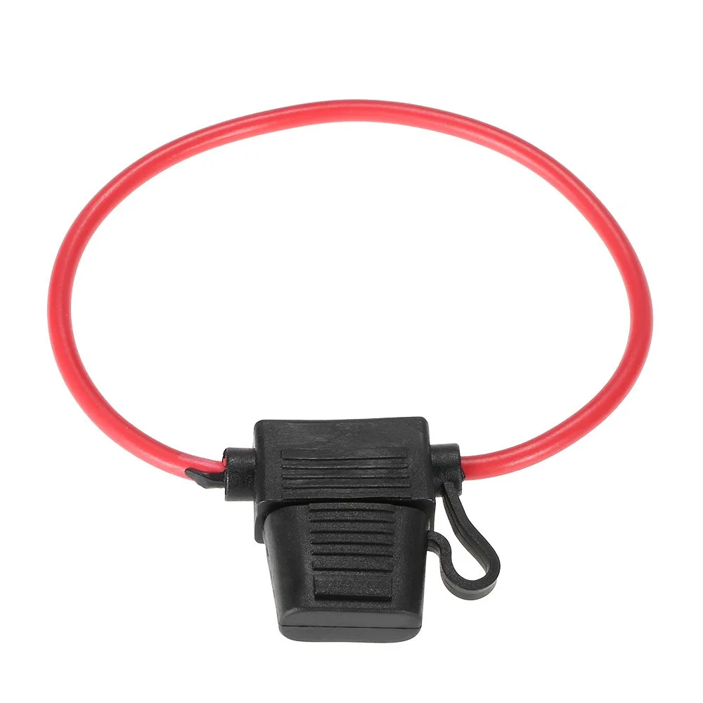 ایر فورا 10 عدد هولدر فیوز تیغه ای استاندارد DC 12V 40A ضد آب برای ماشین و موتور سیکلت ایر فورا 10 عدد هولدر فیوز تیغه ای استاندارد DC 12V 40A ضد آب برای ماشین و موتور سیکلت