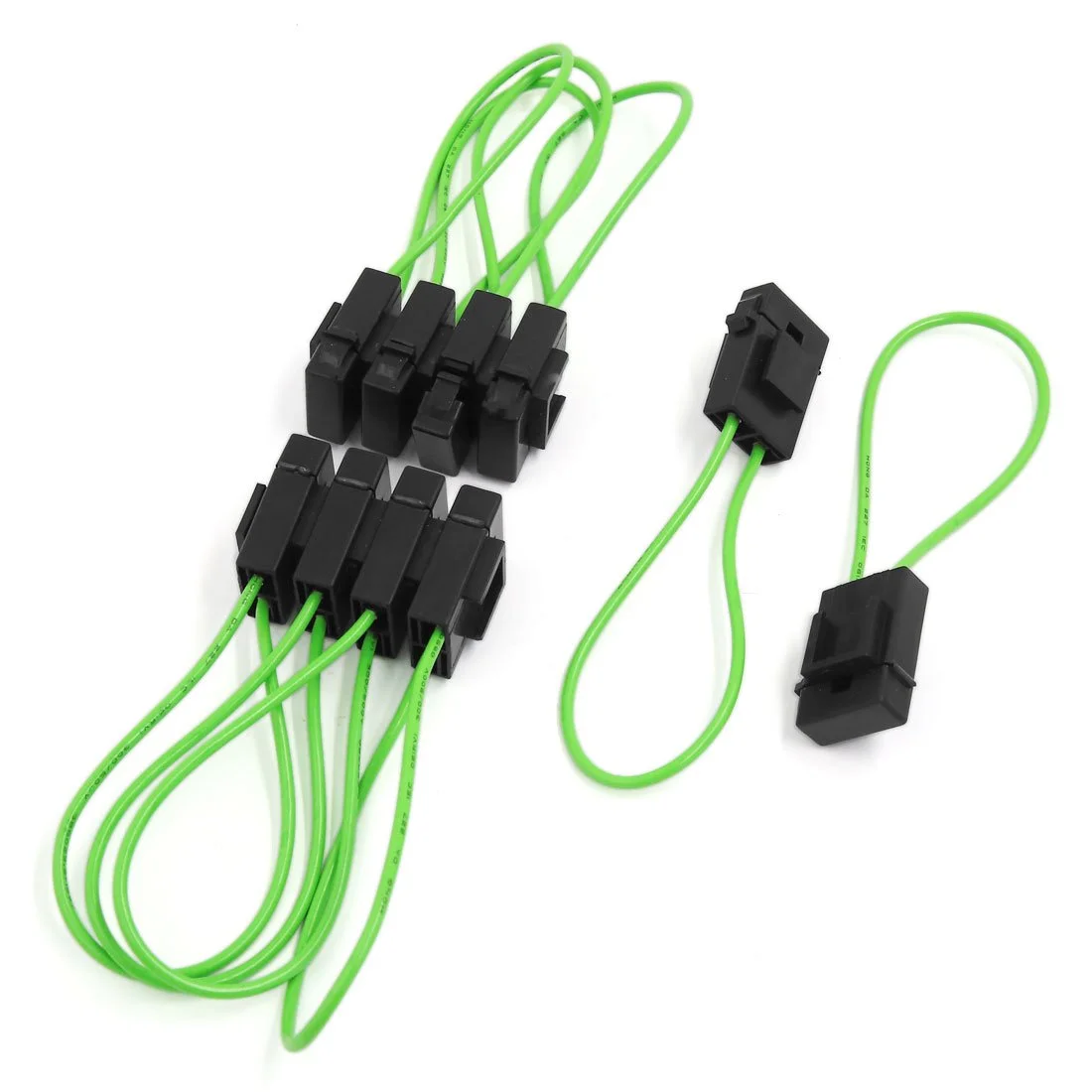 XKHLQLPEF جعبه بلوک نگهدارنده فیوز سیم کشی پلاستیکی جهانی 10 عددی برای خودرو موتورسیکلت