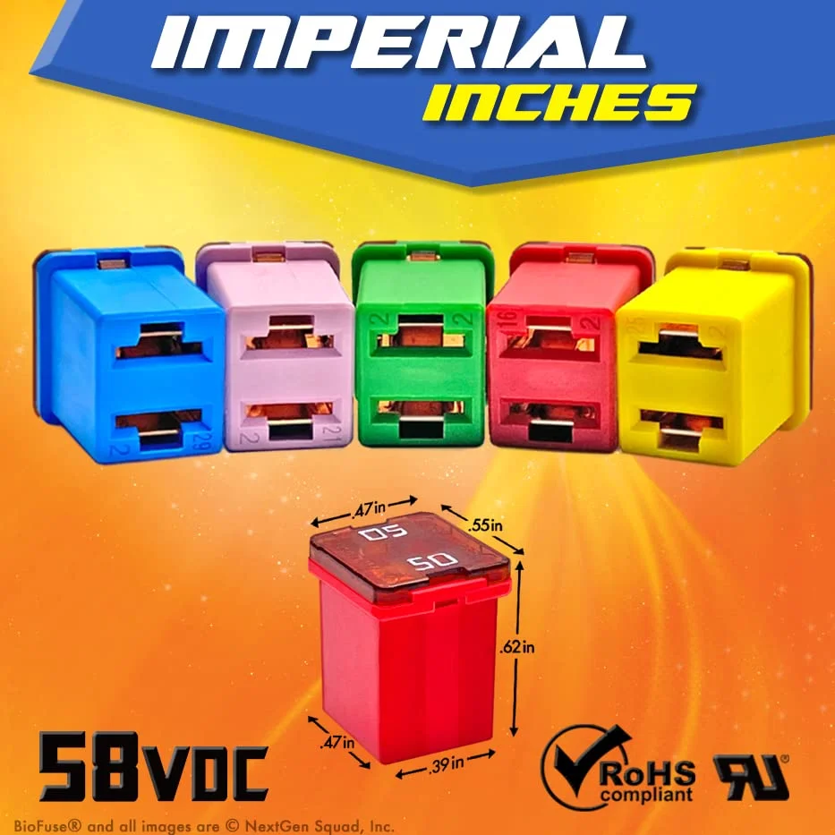مجموعه فیوز کارتریجی تجاری 40 عددی BioFuse JCASE & LP (پروفایل کوتاه) JCASE با آمپرهای 20A 30A 40A 50A 60A (از هر کدام 4 عدد) مناسب برای اکثر خودروها: نیسان، تویوتا، کرایسلر، دوج، شورلت، جنرال موتورز، فورد مجموعه فیوز کارتریجی تجاری 40 عددی BioFuse JCASE & LP (پروفایل کوتاه) JCASE با آمپرهای 20A 30A 40A 50A 60A (از هر کدام 4 عدد) مناسب برای اکثر خودروها: نیسان، تویوتا، کرایسلر، دوج، شورلت، جنرال موتورز، فورد