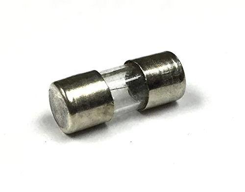 فیوز شیشه ای 5 آمپر AGA با عملکرد متوسط منبع اول - بسته 10 عددی