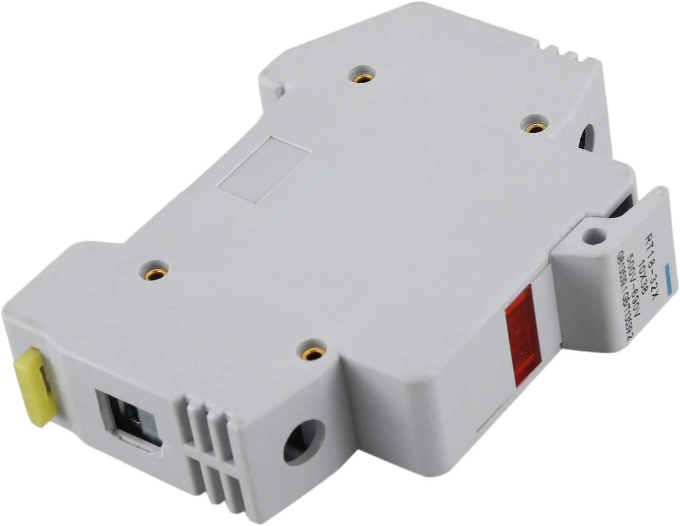 پایه فیوز XYFAD 380V 32A 10x38mm با نصب ریلی DIN پلاستیکی پایه فیوز XYFAD 380V 32A 10x38mm با نصب ریلی DIN پلاستیکی