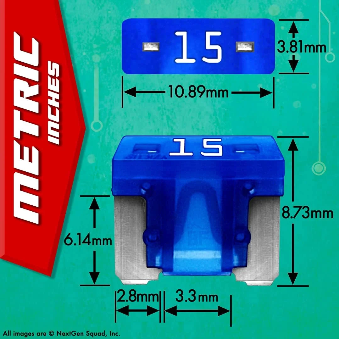 مجموعه 100 عددی فیوزهای مینیاتوری پروفیل پایین BioFuse ATT برای خودروهای تجاری (99 فیوز تیغه ای LP-Mini + فیوز کش) 2A 3A 5A 7.5A 10A 15A 20A 25A 30A مجموعه 100 عددی فیوزهای مینیاتوری پروفیل پایین BioFuse ATT برای خودروهای تجاری (99 فیوز تیغه ای LP-Mini + فیوز کش) 2A 3A 5A 7.5A 10A 15A 20A 25A 30A