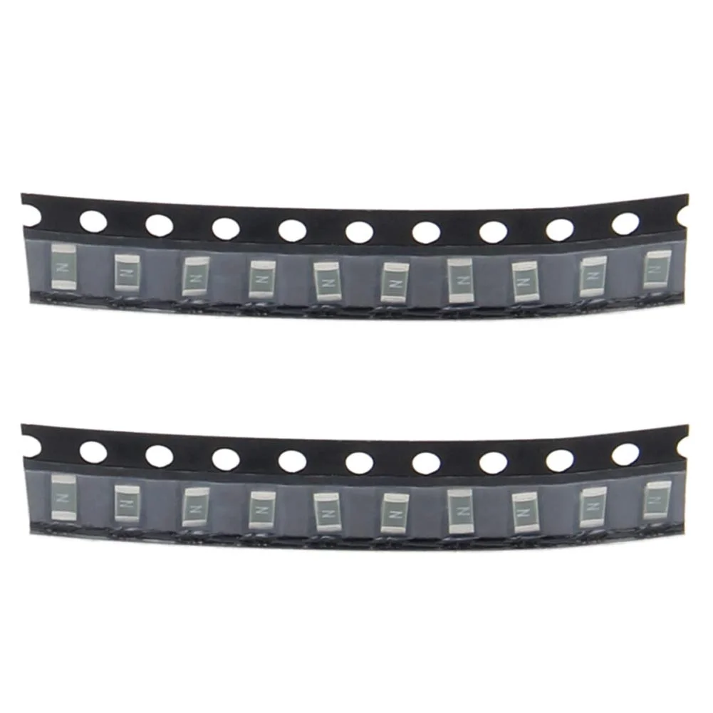فیوز SMD، فیوز سریع‌العمل SMD، تراشه نصب سطحی 1206 برای ارتباطات، حفاظت از جریان بیش از حد، 32 ولت 2 آمپر 20 عدد