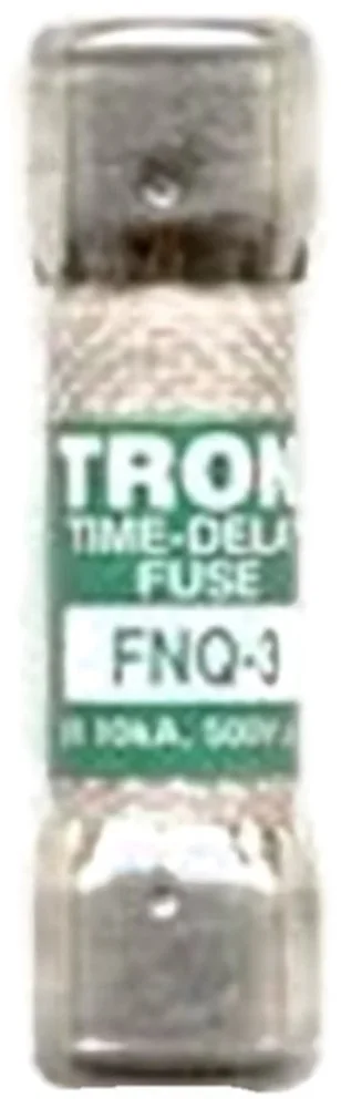 فیوز تاخیری Bussmann FNQ-3، 3 آمپر (3A) 500 ولت، کلاس CC
