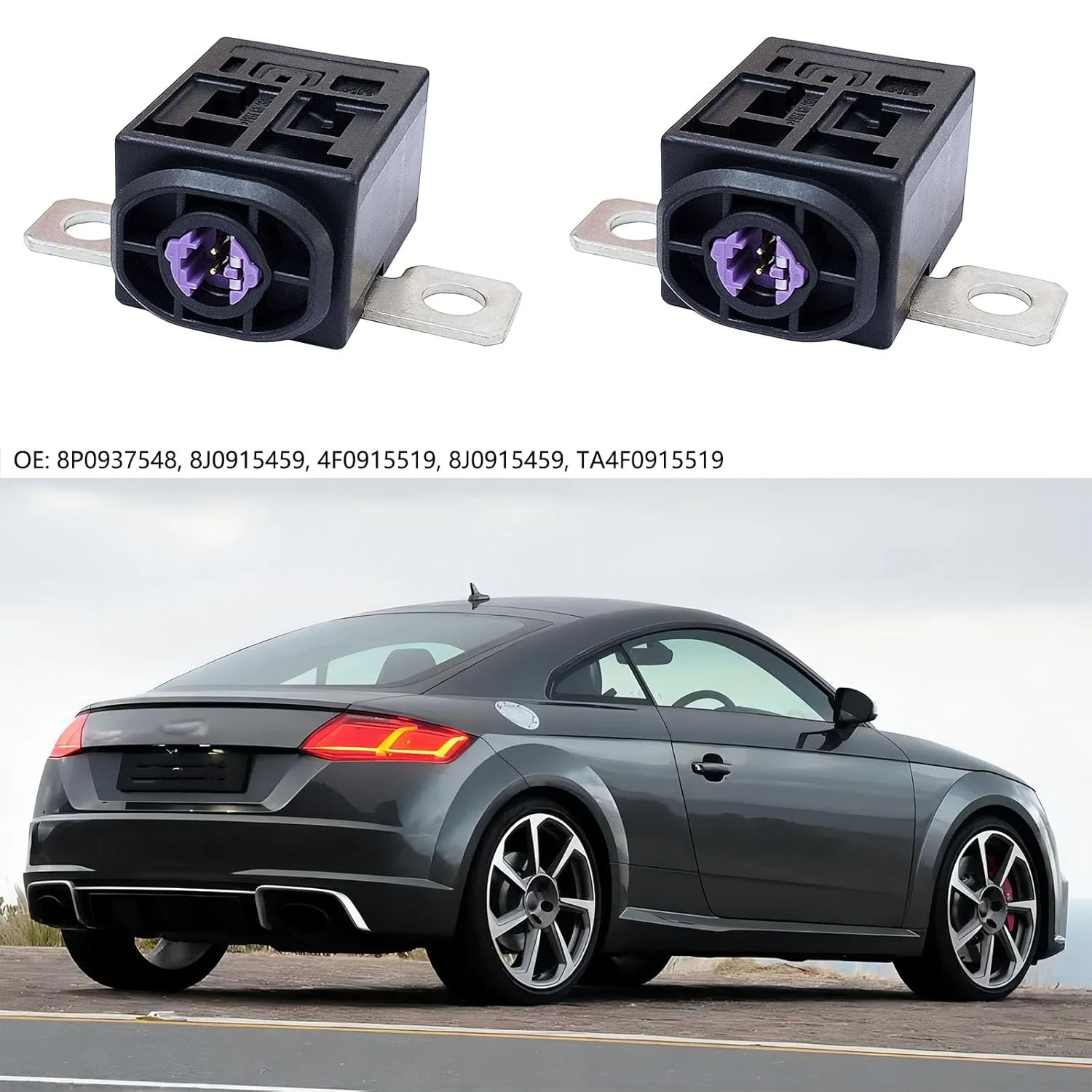 فیوز محافظت از اضافه بار باتری خودرو Auto-plaza OE:8P0937548 8J0915459 4F0915519 TA4F0915519 سازگار با سری Audi فیوز محافظت از اضافه بار باتری خودرو Auto-plaza OE:8P0937548 8J0915459 4F0915519 TA4F0915519 سازگار با سری Audi