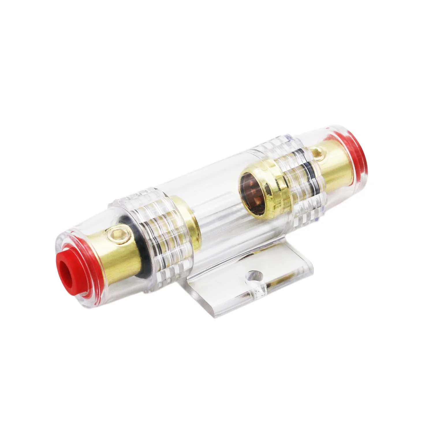 Carviya 2 عدد نگهدارنده فیوز ضد آب 4-8 گیج AWG به همراه دو عدد فیوز 100 آمپر AGU برای سیستم صوتی/دزدگیر/آمپلی فایر/کمپرسور خودرو (بسته 2 عددی)