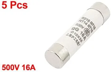 uxcell Sourcingmap 5 عدد فیوز استوانه ای بدنه سرامیکی 10mm x 38mm AC 500V 16A uxcell Sourcingmap 5 عدد فیوز استوانه ای بدنه سرامیکی 10mm x 38mm AC 500V 16A