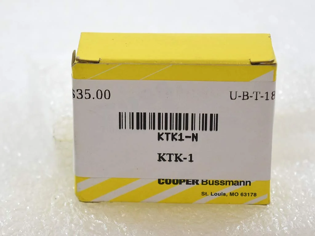 فیوز Bussmann KTK-1 Limitron با عملکرد سریع KTK1 (بسته 10 عددی) فیوز Bussmann KTK-1 Limitron با عملکرد سریع KTK1 (بسته 10 عددی)
