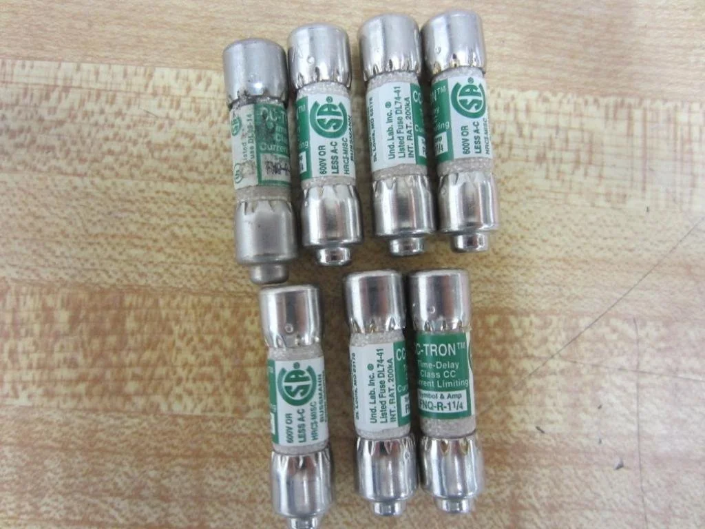 فیوز Bussmann FNQ-R-1-1/4 CC-Tron FNQR114 Cooper (بسته 7 عددی)