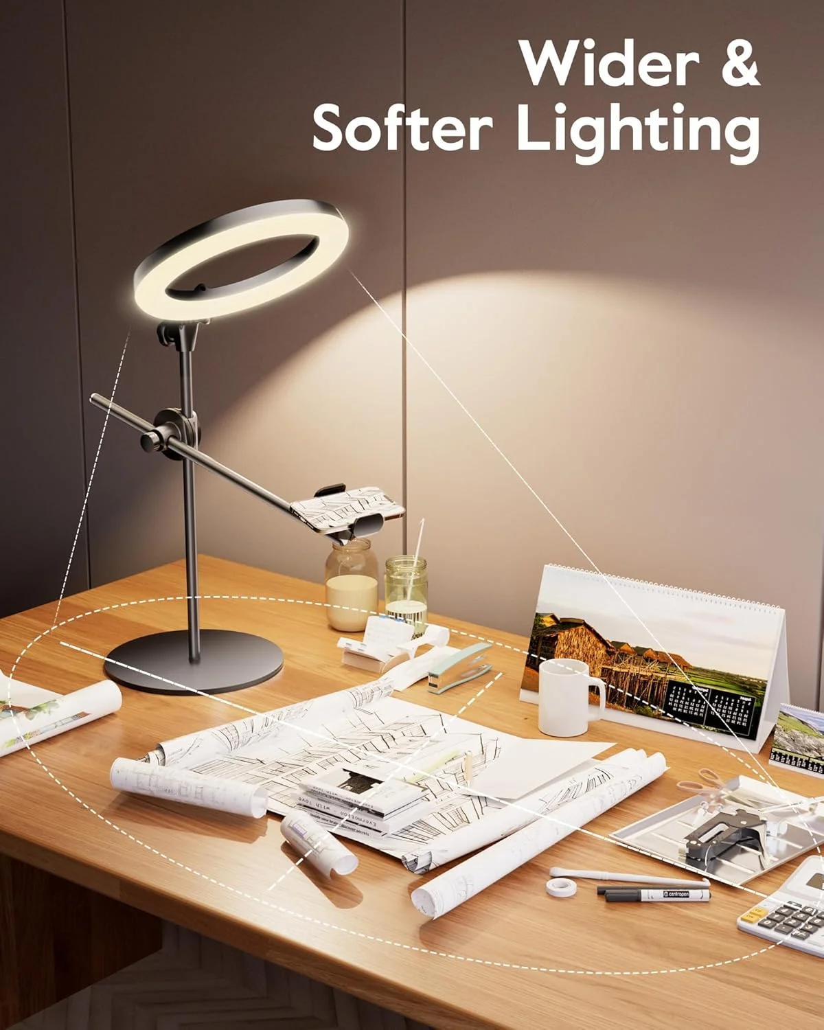 حلقه نور سلفی LUXSURE با پایه و نگهدارنده گوشی، حلقه نور بالاسری 10 اینچی برای گوشی، نورپردازی برای ضبط ویدیو با پایه سه پایه برای فیلمبرداری/آرایش/ولاگ/تیک تاک/تماس ویدیویی با کنترل از راه دور حلقه نور سلفی LUXSURE با پایه و نگهدارنده گوشی، حلقه نور بالاسری 10 اینچی برای گوشی، نورپردازی برای ضبط ویدیو با پایه سه پایه برای فیلمبرداری/آرایش/ولاگ/تیک تاک/تماس ویدیویی با کنترل از راه دور