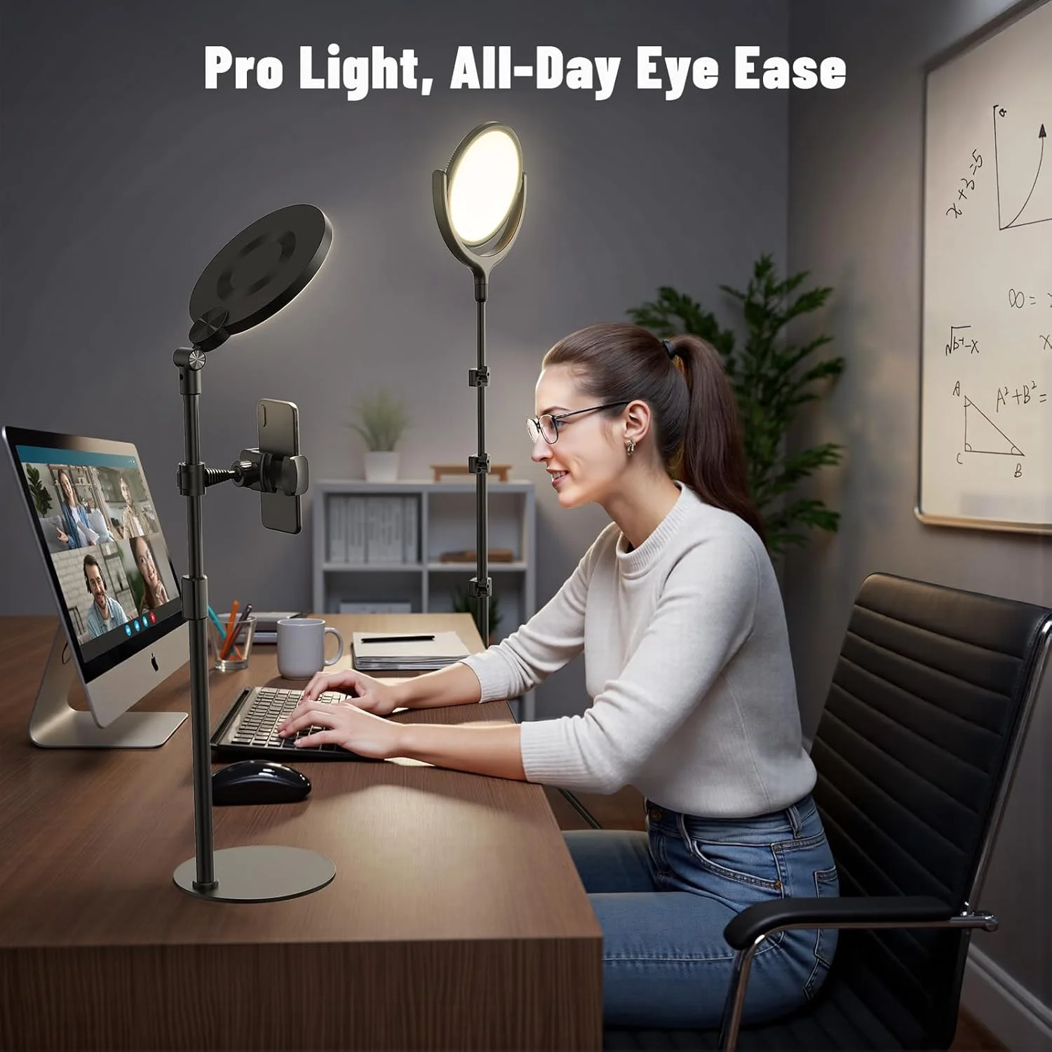 حلقه نور LUXSURE برای گوشی، حلقه نور LUXSURE برای میز حلقه نور LUXSURE برای گوشی، حلقه نور LUXSURE برای میز